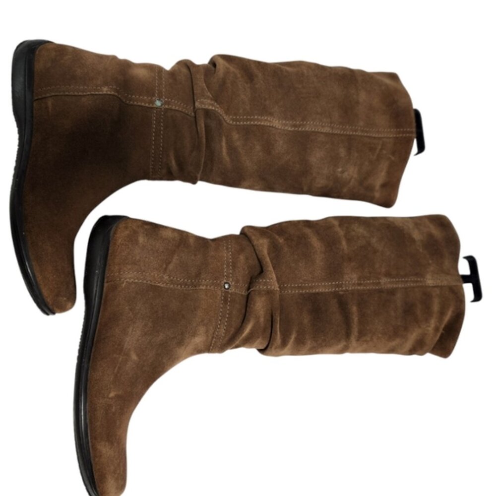 La Canadienne knee-high Brown Suede women's Boots - Picture 6 of 10